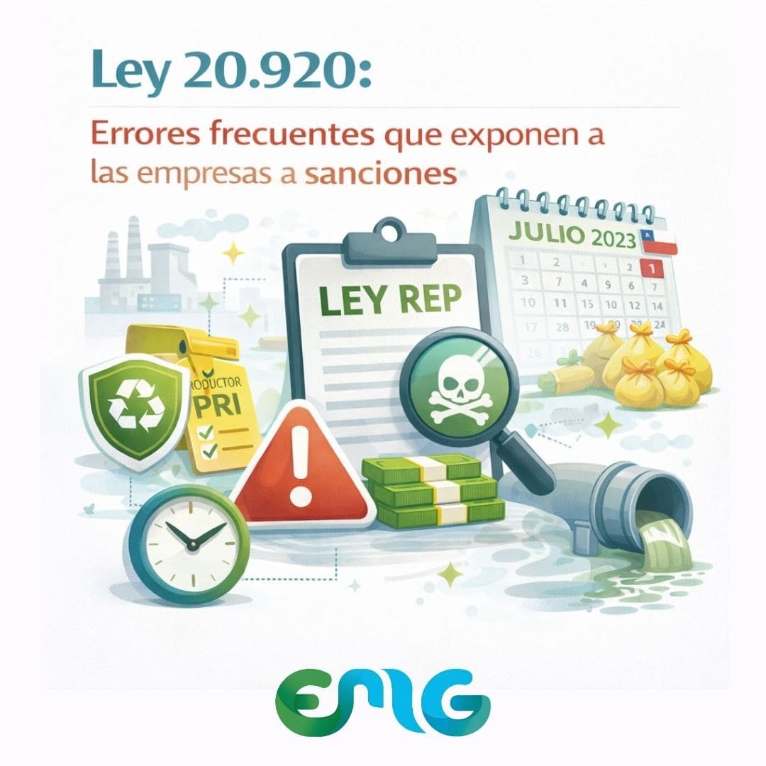 Ley 20.920: errores frecuentes que exponen a las empresas a sanciones 1 Ley 20920, Cumplimiento Ley 20920, Ley REP reglamento, Gestión ambiental PDF, Ley 20920 residuos