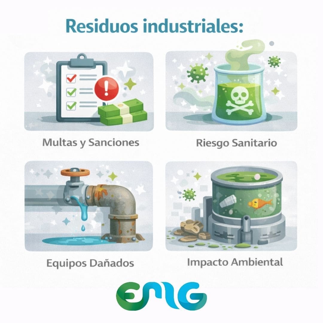 Residuos industriales, Manejo de residuos industriales, Tipos de residuos industriales, Residuos industriales ejemplos, Residuos industriales sólidos