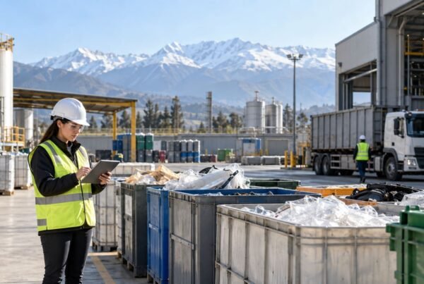 Gestión y trazabilidad de residuos industriales en Chile para declaración SINADER